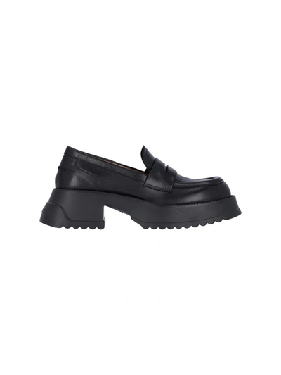 Shop Marni Flat Shoes In Black