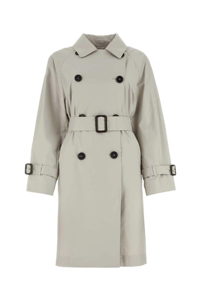 Shop Mm The Cube Trench In Grey