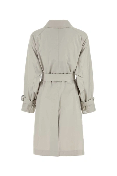 Shop Mm The Cube Trench In Grey