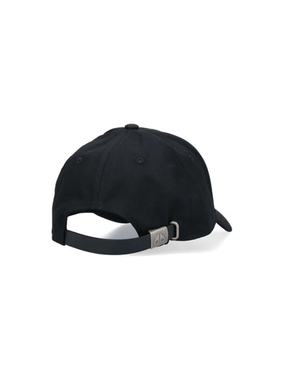 Shop Moose Knuckles Hats In Black
