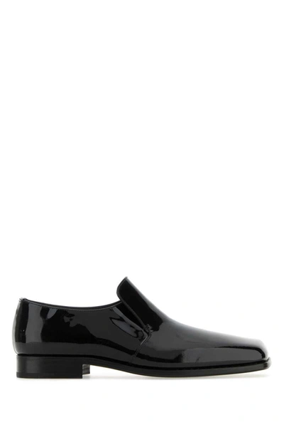 Shop Prada Loavers In Black