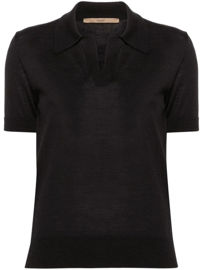 Shop Roberto Collina Short Sleeve Polo Clothing In Black