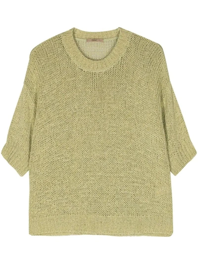 Shop Roberto Collina Short Sleeves Round Neck Pullover Clothing In Green