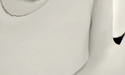 Sterling Forever Eleah Hoop Earrings In Silver