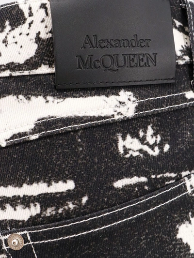 Shop Alexander Mcqueen Trouser In White
