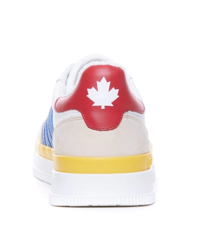 Shop Dsquared2 New Jersey Sneakers In Multicolor