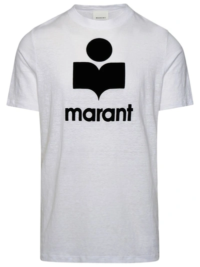 Shop Isabel Marant 'karman' T-shirt In White