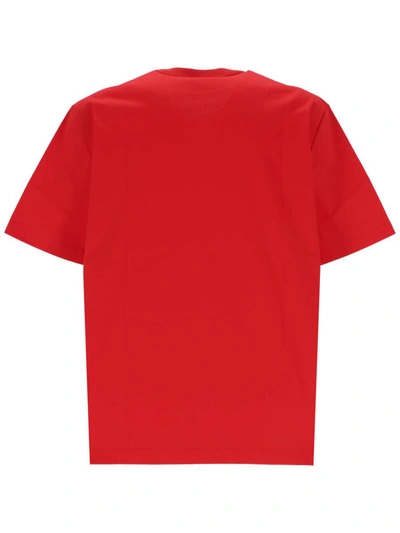 Shop Lanvin T-shirts And Polos In Flame