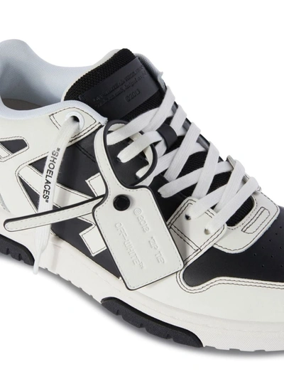 Shop Off-white Out Of Office "ooo" Sneakers In Black White