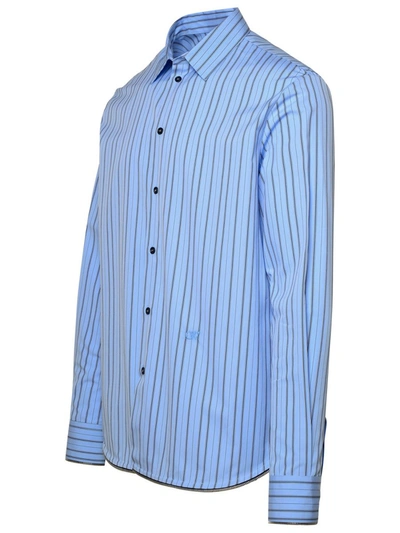 Shop Off-white Light Blue Cotton Shirt