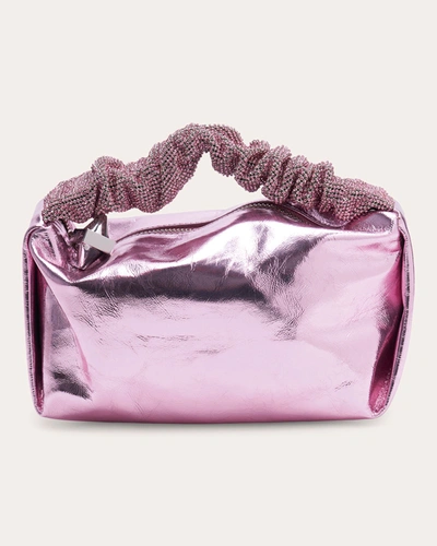 Shop Emm Kuo Women's L'avenue Metallic Baguette Bag In Pink