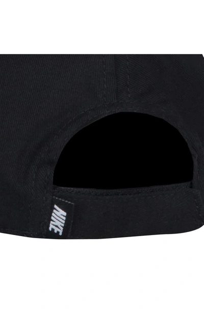 Shop Nike Futura Curve Brim Baseball Cap In Black
