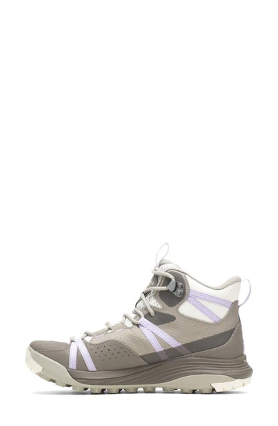 Merrell Siren 4 Mid Gore-tex® Waterproof Hiking Boot In Moon/ Orchid