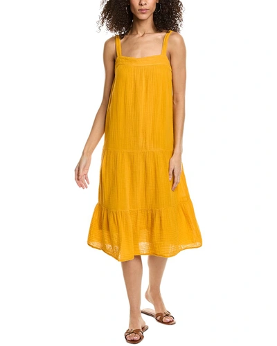 Shop Michael Stars Evie Dress In Yellow