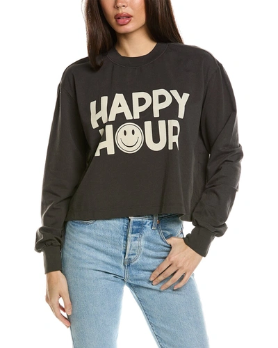 Shop Project Social T Happy Hour Sweatshirt In Black