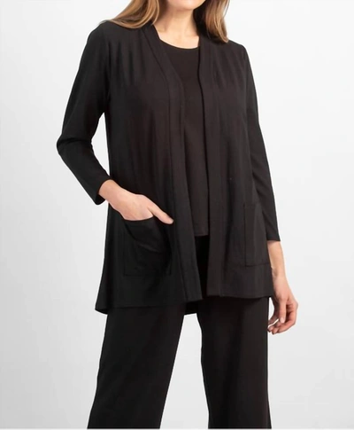 Habitat Core Travel Jacket In Black In Black
