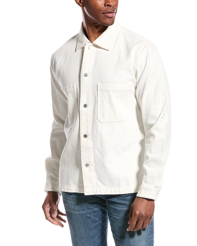 Shop Frame Relaxed Shirt In White