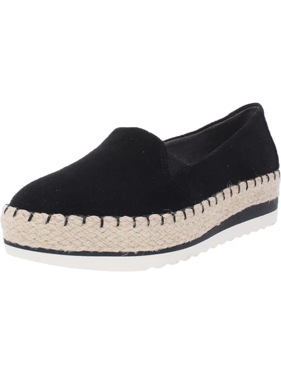 Shop Dr. Scholl's Shoes Discovery Womens Padded Insole Comfort Espadrilles In Black