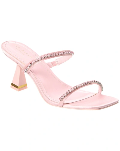 Shop Ted Baker Rinita Satin Sandal In Pink