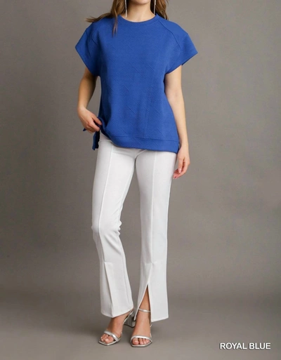Umgee Close To Me Top In Royal In Blue
