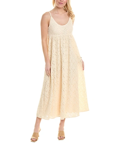 Shop Rebecca Taylor Lace Tank Maxi Dress In White