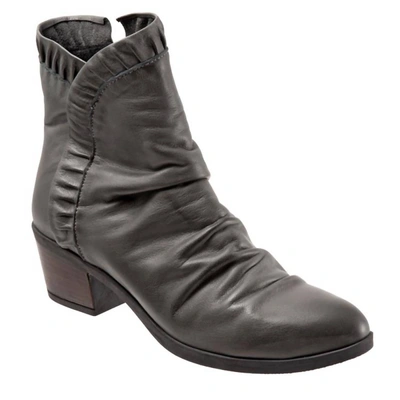 Shop Bueno Women's Connie Leather Boot In Ash In Grey