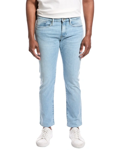 Shop Frame L'homme Sunbath Slim Crop Jean In Blue