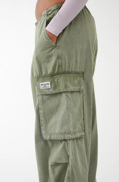 Shop Bdg Urban Outfitters Cotton Cargo Joggers In Khaki