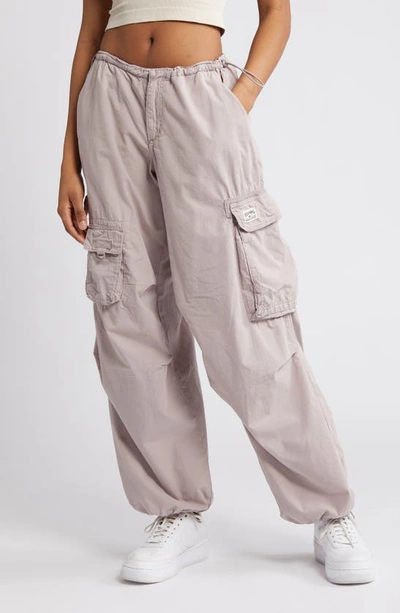 Shop Bdg Urban Outfitters Cotton Cargo Joggers In Washed Pink