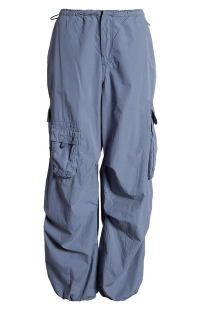 Shop Bdg Urban Outfitters Cotton Cargo Joggers In Powder Blue