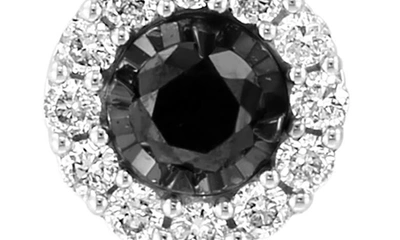 Effy Diamond Halo Stud Earrings In White Gold
