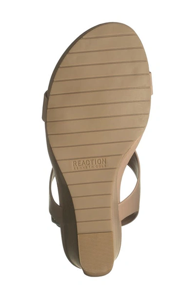 Shop Reaction Kenneth Cole Greatly Wedge Sandal In Chai
