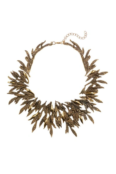 Eye Candy Los Angeles Fall Necklace In Bronze