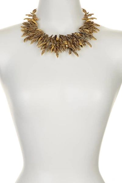 Eye Candy Los Angeles Fall Necklace In Bronze