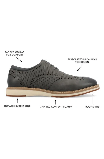 Vance Co. Patrick Hybrid Oxford In Grey