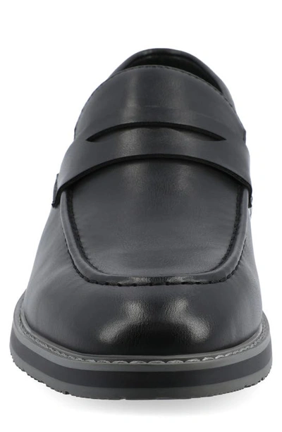 Vance Co. Kahlil Tru Comfort Penny Loafer In Black