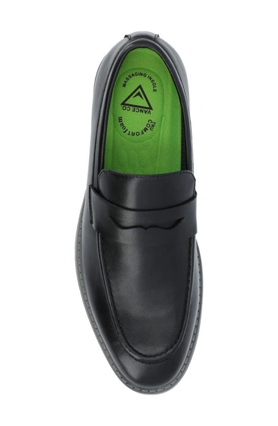 Vance Co. Kahlil Tru Comfort Penny Loafer In Black