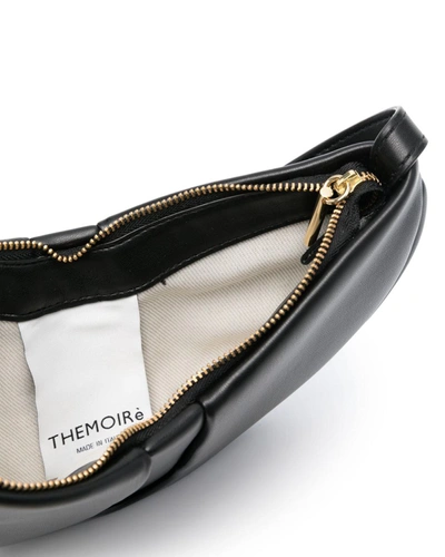 Shop Themoirè Handbag In Black