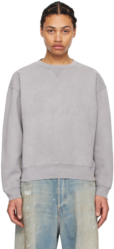 Shop Our Legacy Gray Perfect Sweatshirt In Attic Carbon Fleece