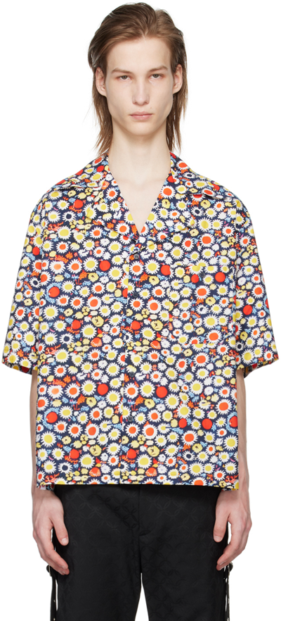 Shop Charles Jeffrey Loverboy Multicolor Floral Shirt In Plflsh