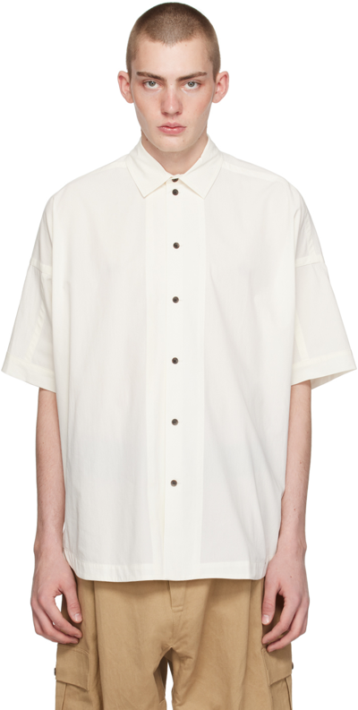 Jan-jan Van Essche Off-white #98 Shirt In White