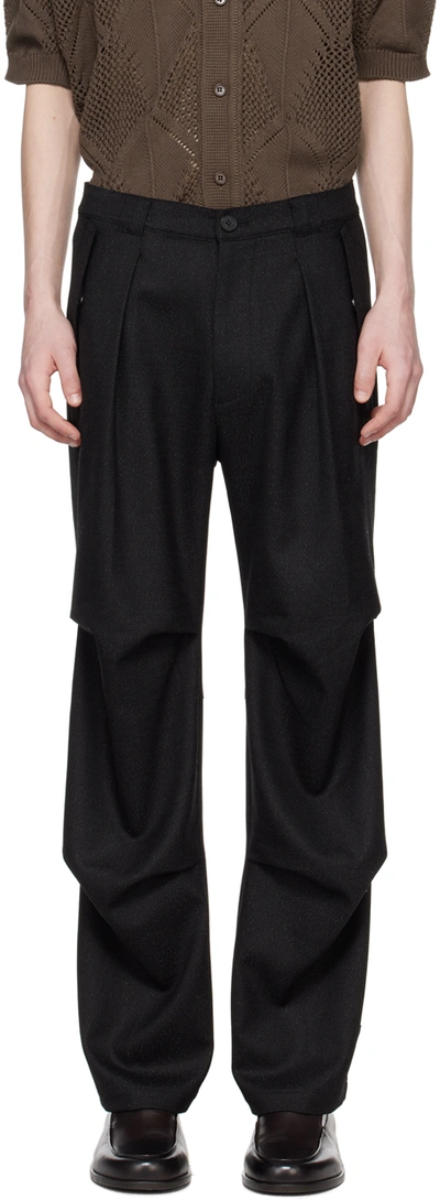 Shop After Pray Black Technical Trousers