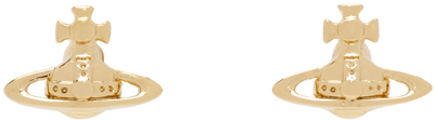 Shop Vivienne Westwood Gold Lorelei Stud Earrings In R001 Gold