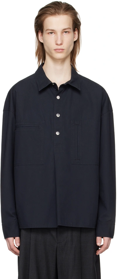 Shop Isabel Marant Black Terry Shirt In 02fk Faded Black