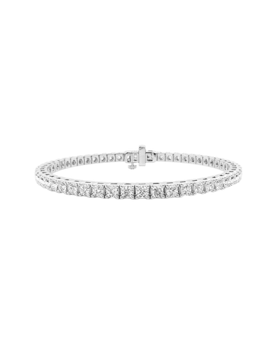 Shop Diana M Lab Grown Diamonds Diana M. Fine Jewelry 14k 5.00 Ct. Tw. Lab Grown Diamond Tennis Bracelet