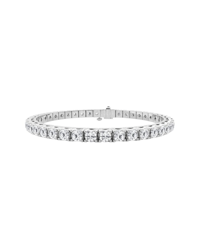 Shop Diana M Lab Grown Diamonds Diana M. Fine Jewelry 14k 8.00 Ct. Tw. Lab Grown Diamond Tennis Bracelet