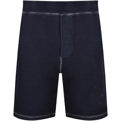 Shop Dsquared2 Relax Fit Shorts Navy