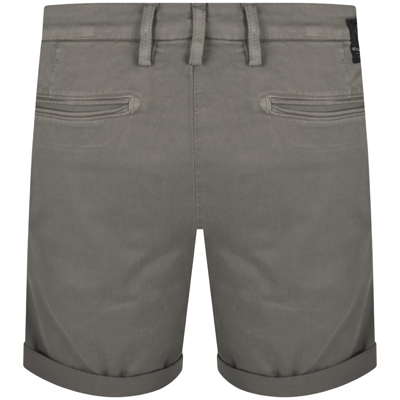 Shop Replay Denim Benni Shorts Grey