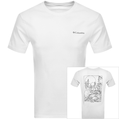 Shop Columbia Rockaway River T Shirt White