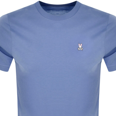 Shop Psycho Bunny Classic Crew Neck T Shirt Blue